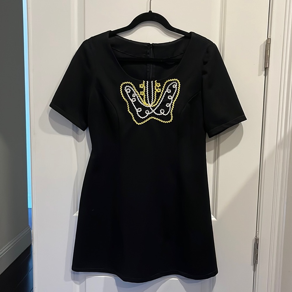 Vintage black mini dress